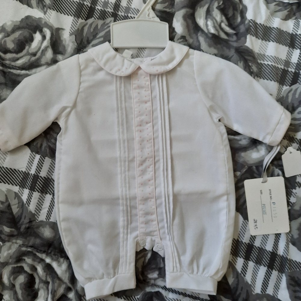Premie Girl Baptismal outfit
